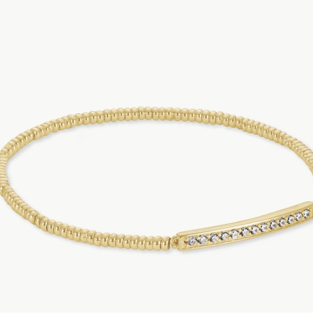 Kendra Scott Gold Beaded Bracelet - Picture 3 of 3
